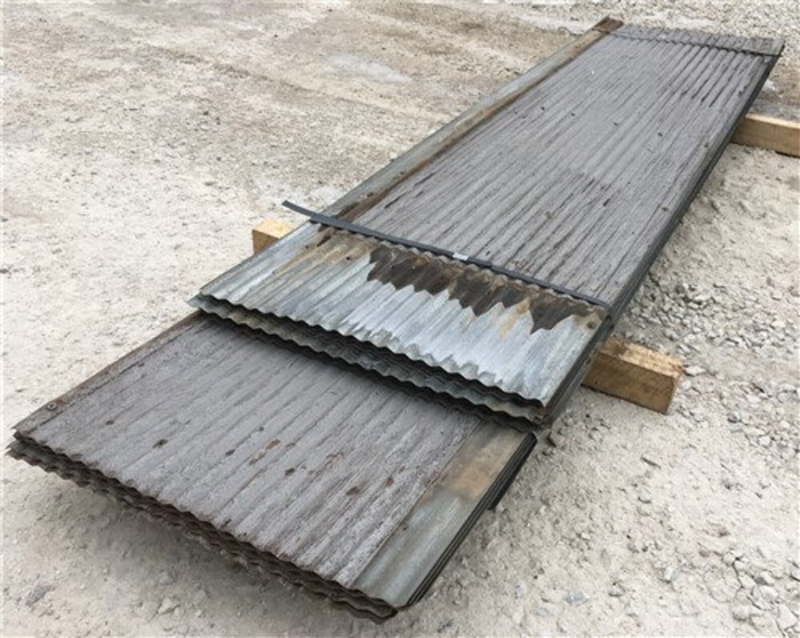 36 Sheets Barn Tin Roofing Corrugated Reclaimed Salvage 8' Etsy