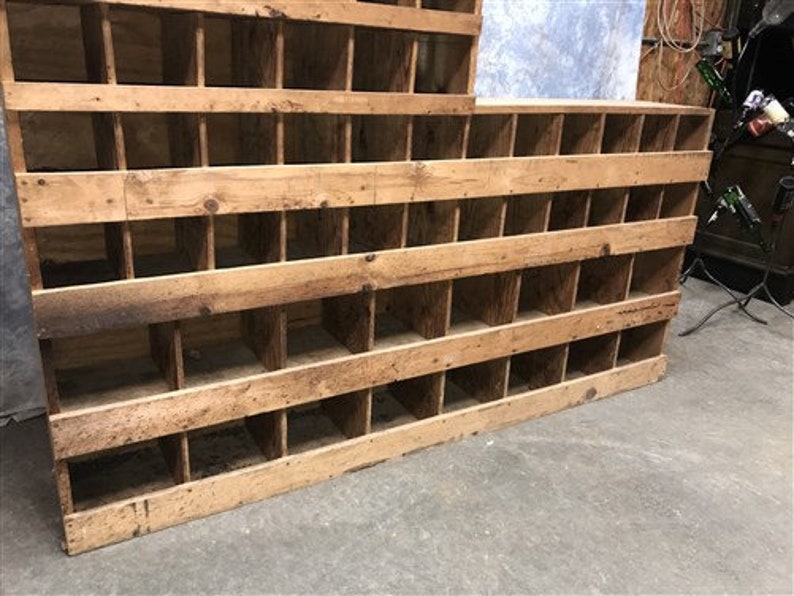 Cubby Hole Sorter Organizer Hardware Parts Display Etsy