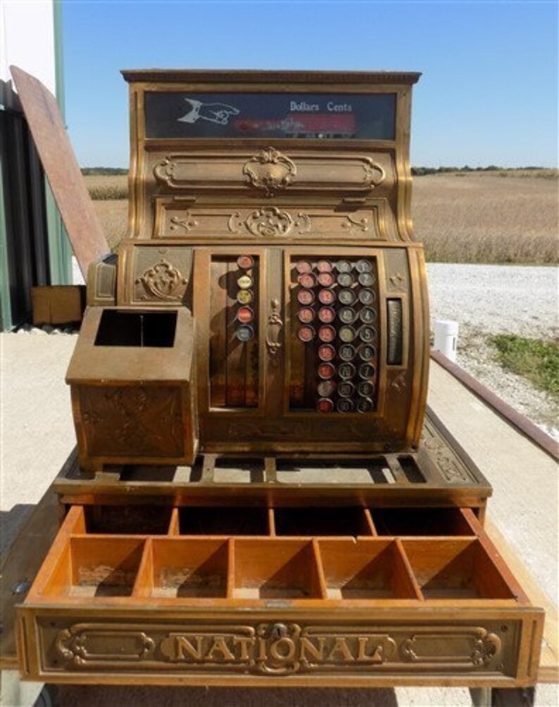 1915 NCR National Cash Register 1506773 Model 1054G Vintage Candy