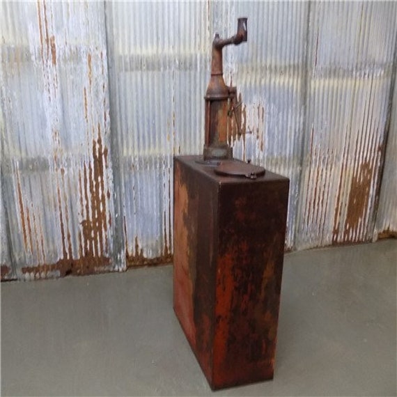 Vintage Oil Lubester Pump Dispenser 