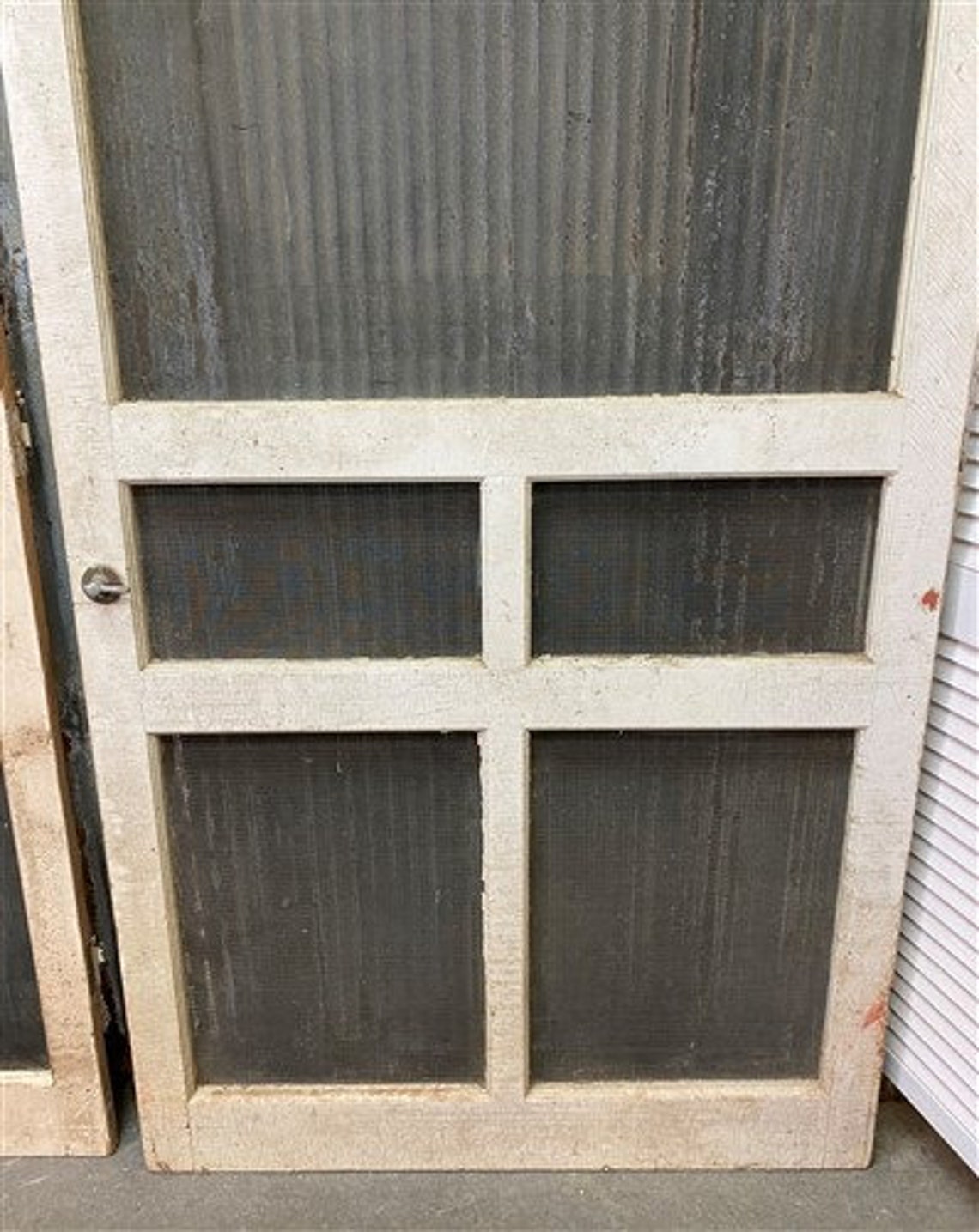 Antique American Screen Doors 45.5x88.5, Architectural Salvage, Vintage