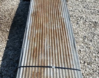 64 Sheets Barn Tin, Corrugated Metal Reclaimed Salvage, 12' Long 1536 sq ft, A54