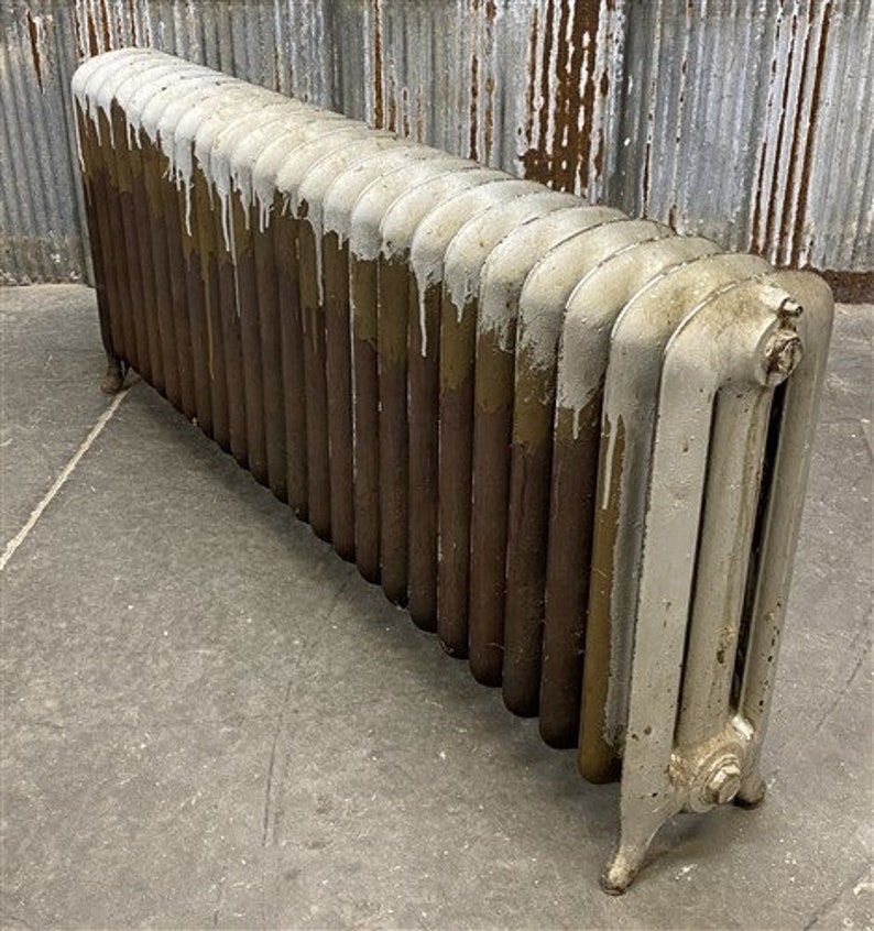 Cast Iron Radiator Heater, Vintage Radiator, American Radiator Co, 24