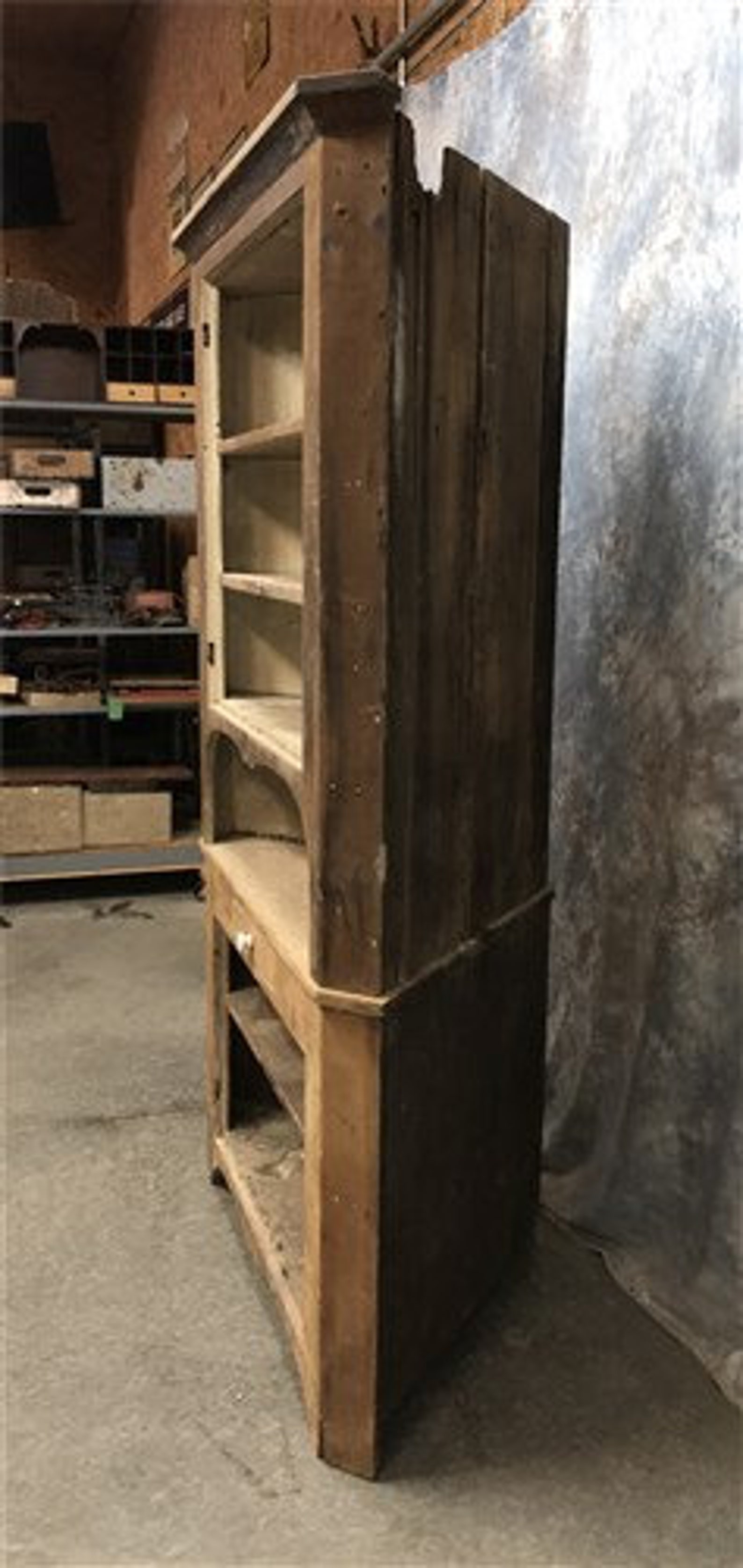 Corner Display Case Country Store Kitchen Pantry Etsy