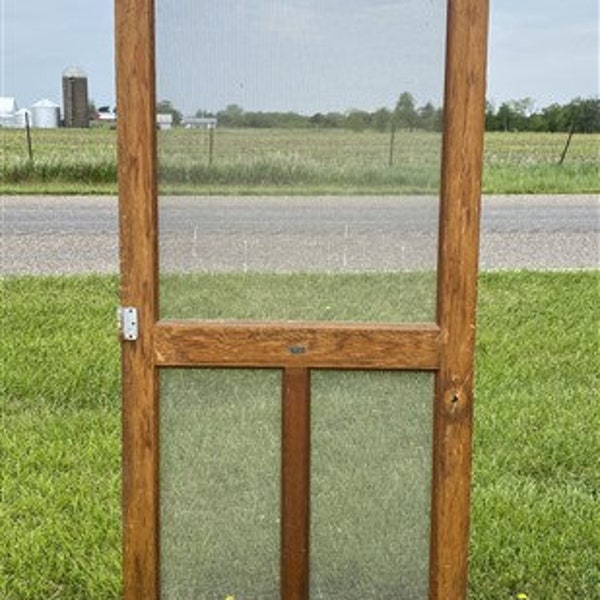Wood Screen Door Etsy