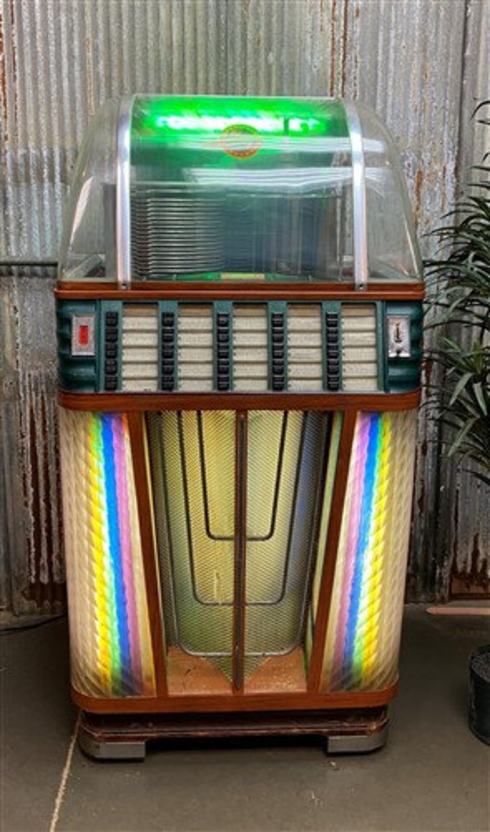 Rockola Rocket Jukebox Model 1434 Vintage Jukebox 45 RPM Etsy