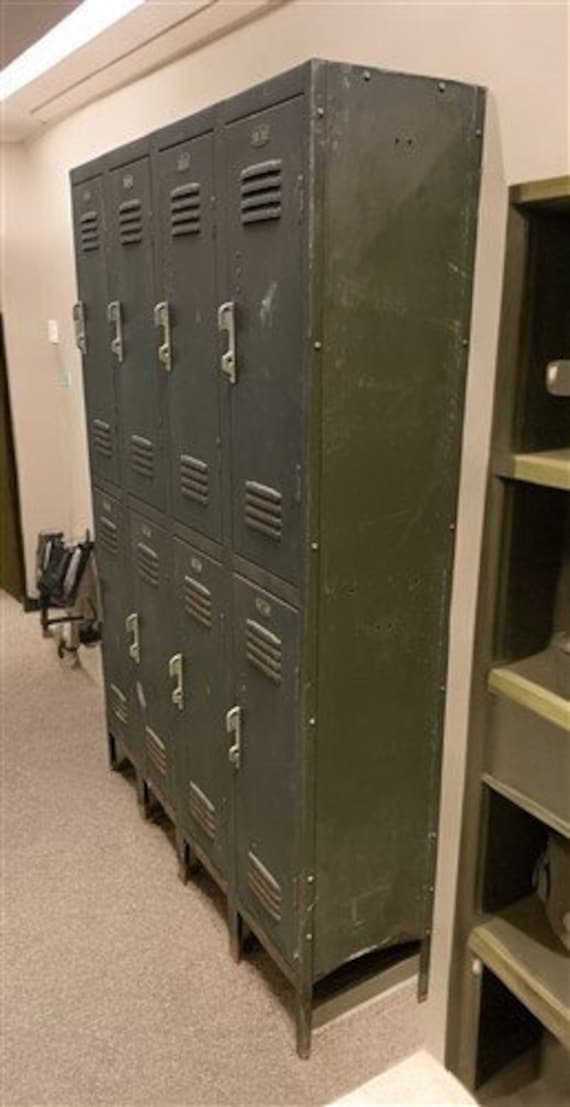 Gym Locker 8 Door, Lyon Metal Products, School Office, Industrial