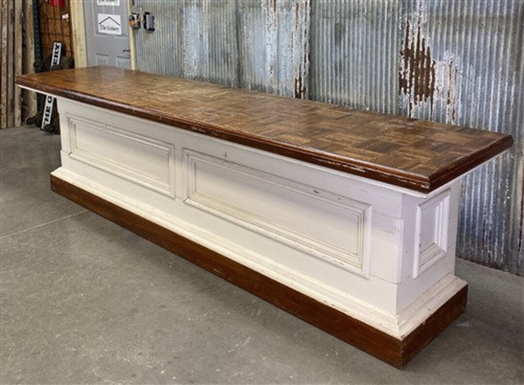 10' Store Counter Display Table Mercantile Showcase Etsy