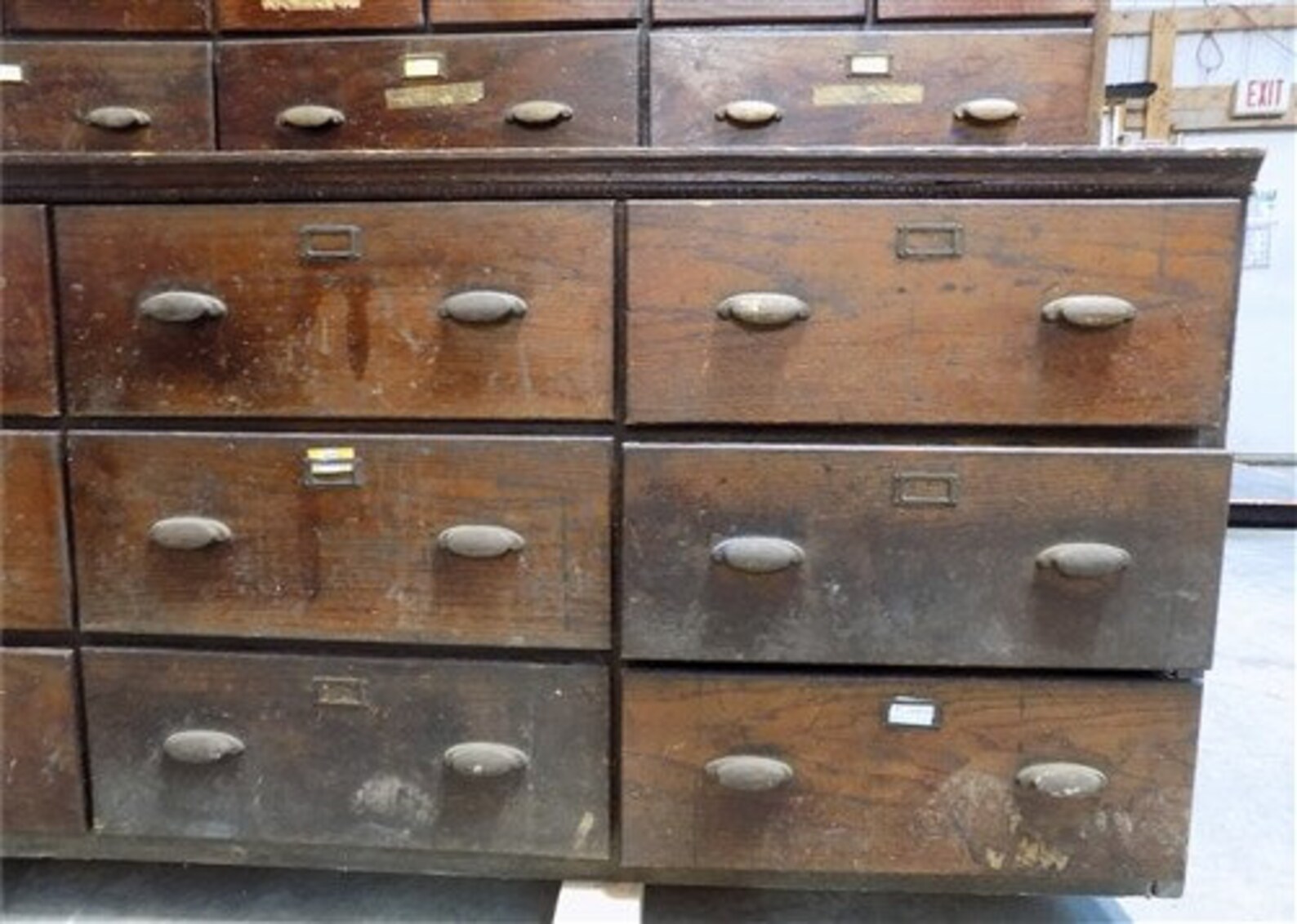 Drawer Cubbyhole Country Store Hardware Storage Etsy