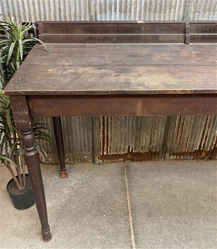 Slant Front Table, Vintage Wood Desk, Home/office Desk Writing Table ...