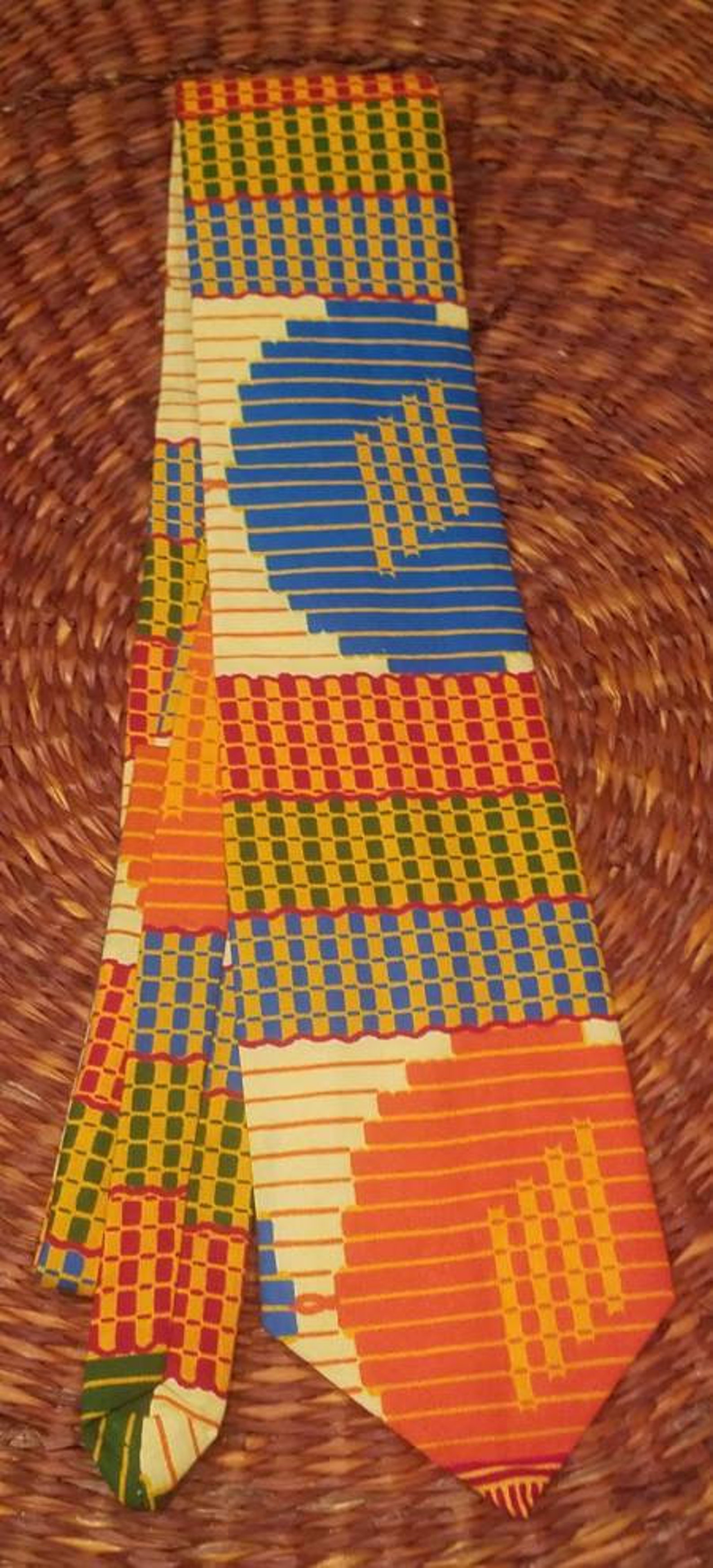 Ghana Traditional Batik Cotton Fabric Hand Sewn Fair Trade Etsy