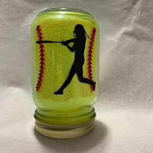 Softball Heartbeat Night Light image 4