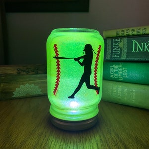 Softball Heartbeat Night Light image 7