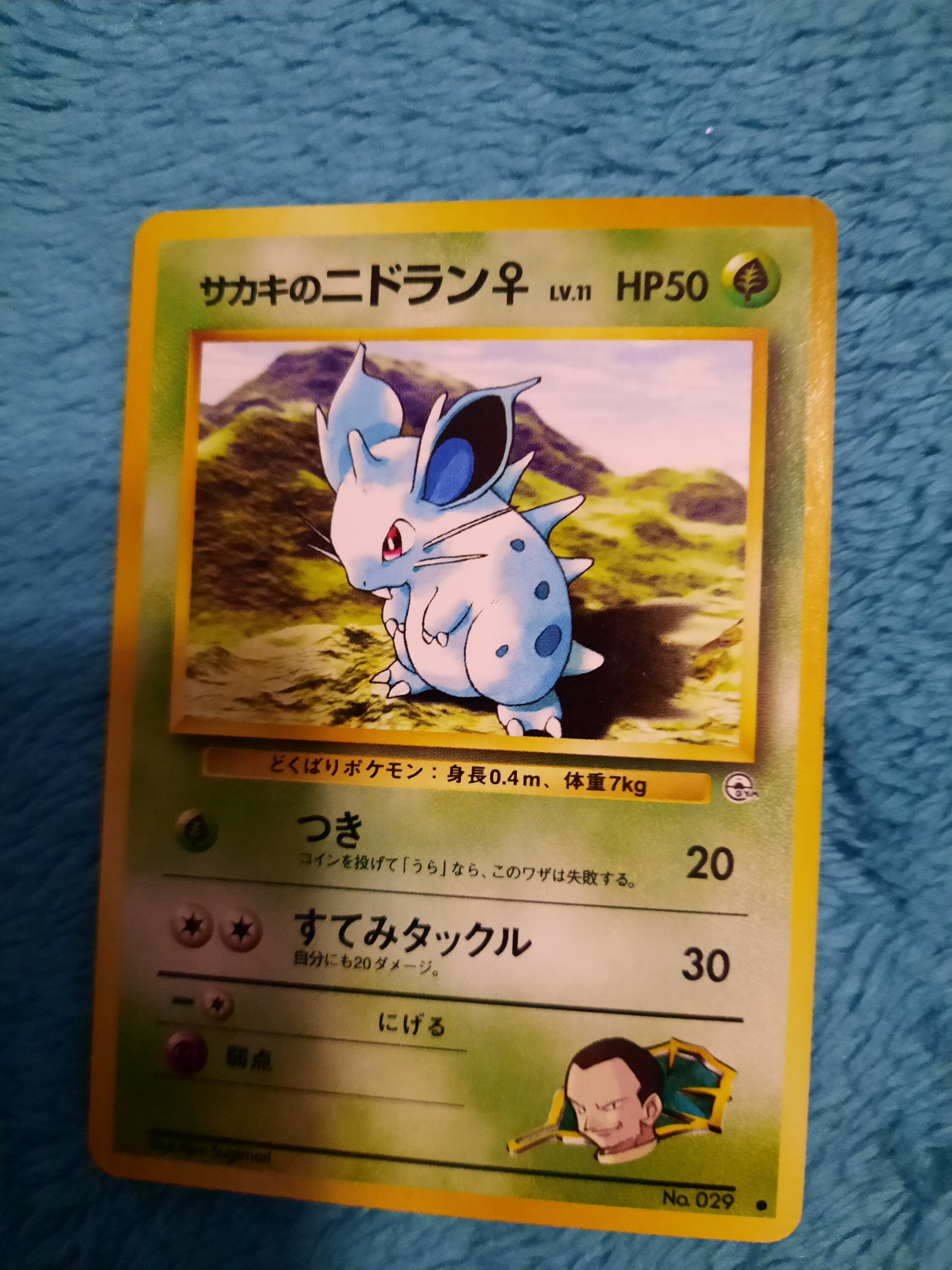 Nidoran Card - Etsy