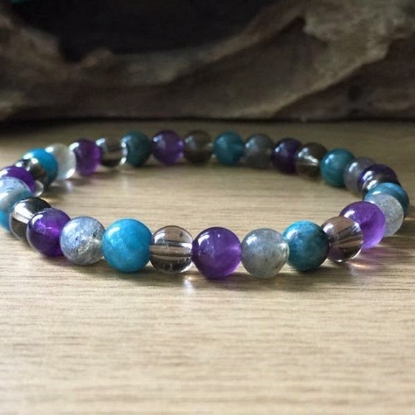 Spiritual Awakening Bracelet | Crystals for your Spiritual Journey and Personal Growth | Inner Enlightenment |Empowering Beaded Jewellery