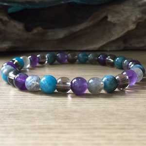 Spiritual Awakening Bracelet | Crystals for your Spiritual Journey and Personal Growth | Inner Enlightenment |Empowering Beaded Jewellery