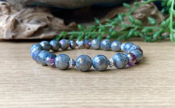Labradorite stretch bracelet best sale