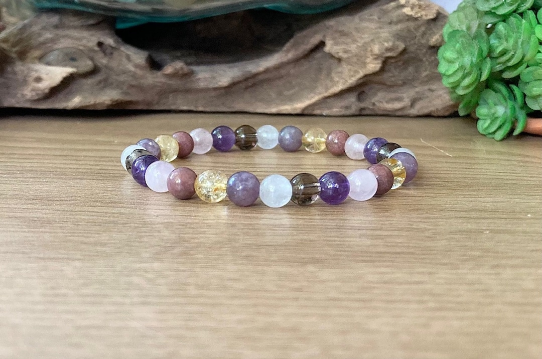 Menopause Bracelet, Support for Menopause Transition, Gemstone Bracelet