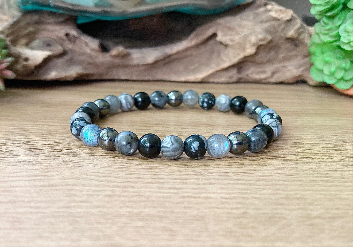 Bracelet to keep bad shop energy away