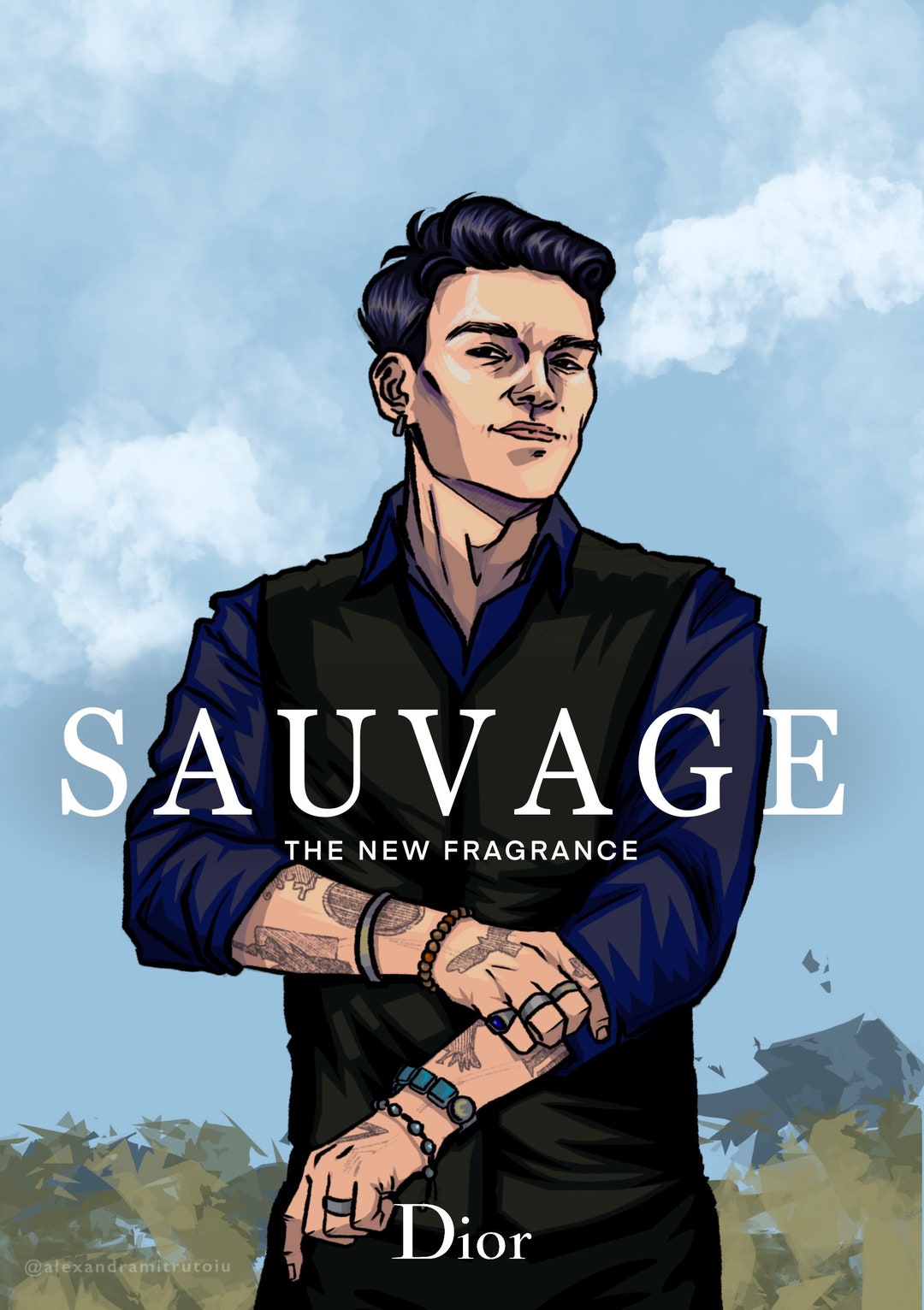 Digital Art Commission for Custom Made Gifts Etsy