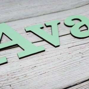 Personalized Name for Above Crib | Wooden Name Sign | Nursery Decor Wood | Nursery Letters | Personalized Gifts | Baby shower | Wood Letters