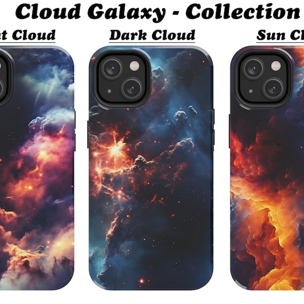 Aesthetic Cloud Galaxy, Space Phone Case, Milky way, Celestial, iPhone Case, Samsung Galaxy Case, iPhone 15 Pro Case, iPhone 14 Pro Case