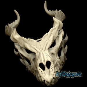 Rekkor Dragon Chimera Skully ADV Wearable Head Mythical Fantasy Creature Articulated Jaw