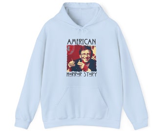 American Horror Story Bill Gates-Hoodie. USA, Pandemie, Freiheit, Bill Gates, Horror, Amerika, Wissenschaft, Fauci, Pandemie