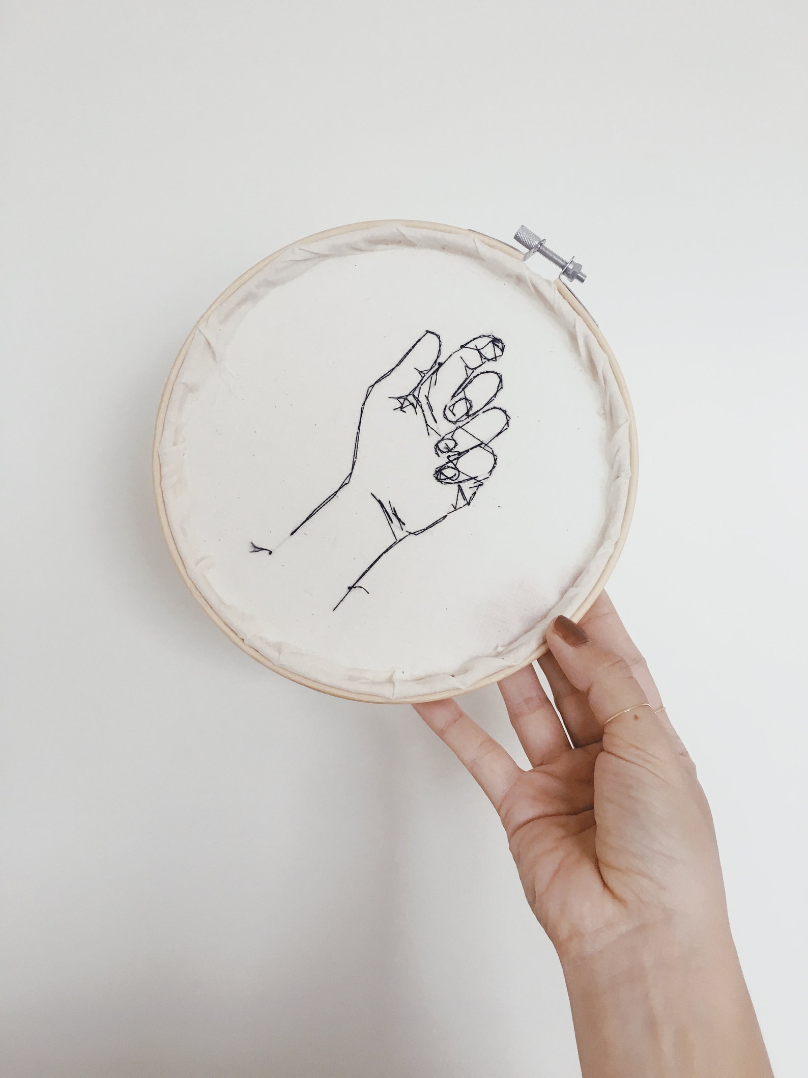 Original Handembroidered Hand Embroidery Art Embroidery Etsy