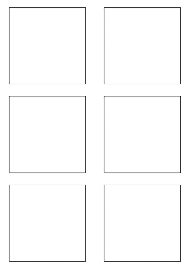 Sticky Note Printing Template Etsy