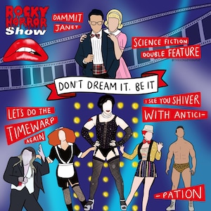 Musical print series - The Rocky Horror Show