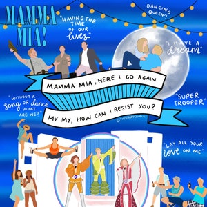 Musical print series - Mamma Mia