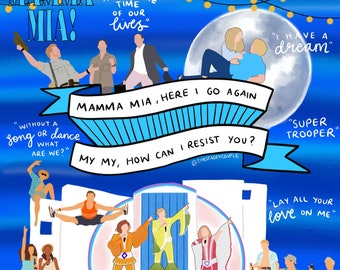Musical print series - Mamma Mia