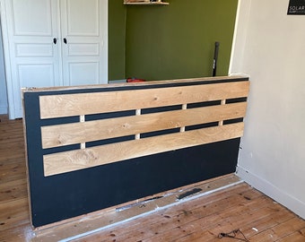 Oak headboard