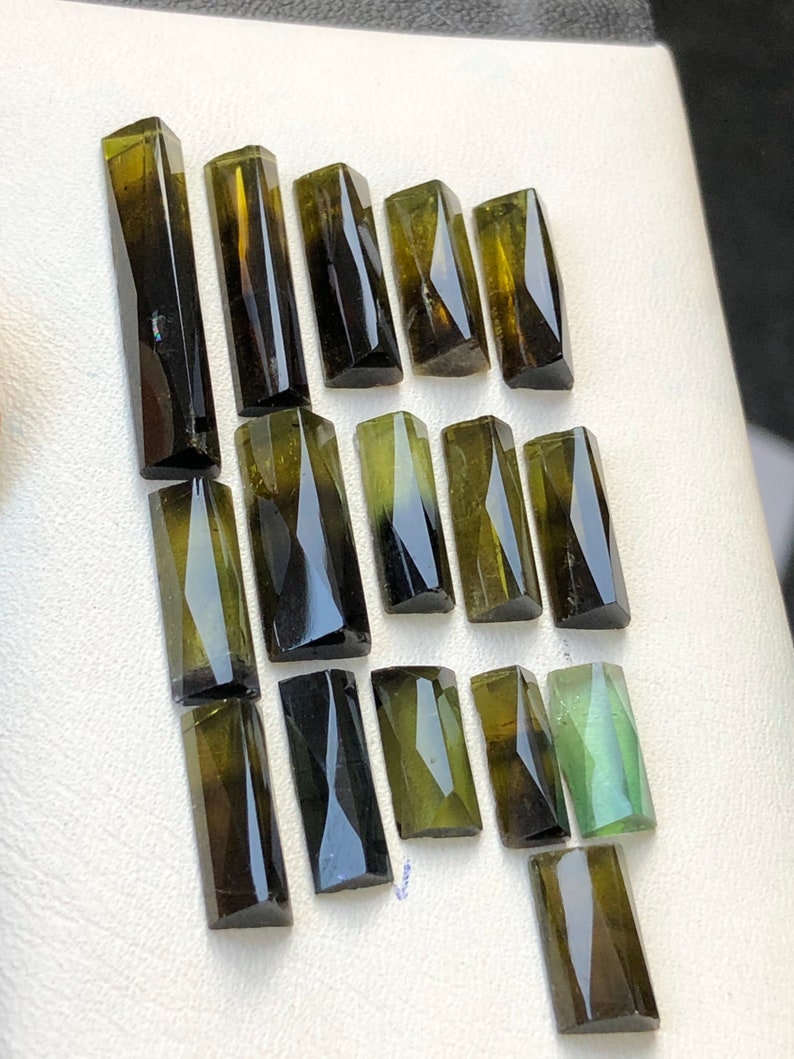 Beautiful Bi colours tourmaline Rose cuts