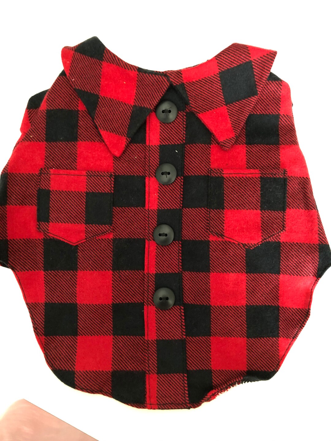 Boy Dog Shirts Red Buffalo Plaid Etsy