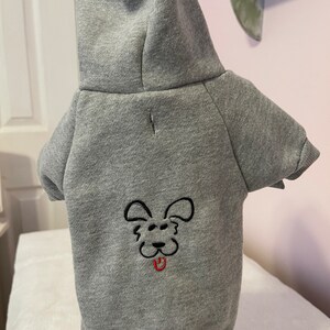 Dog Hoodie - Gray