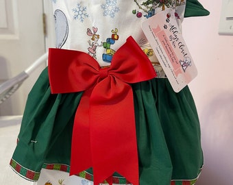 whoville christmas dress Whoville Poinsettia