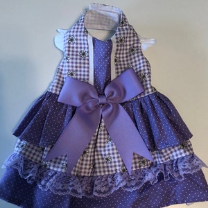Dog Dresses - Pretty in Purple!