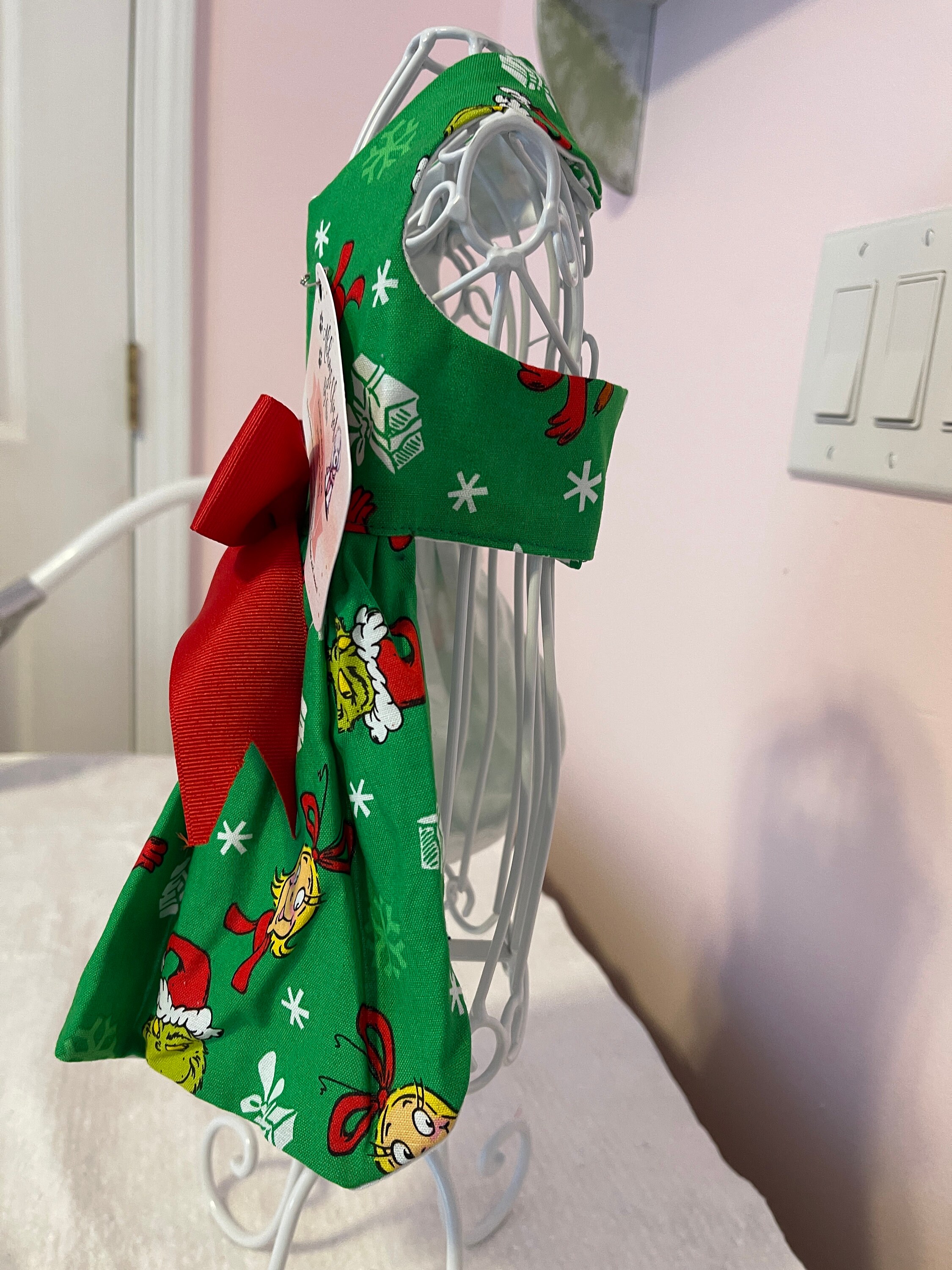 Green Cindy Lou and Grinch Dress - Etsy
