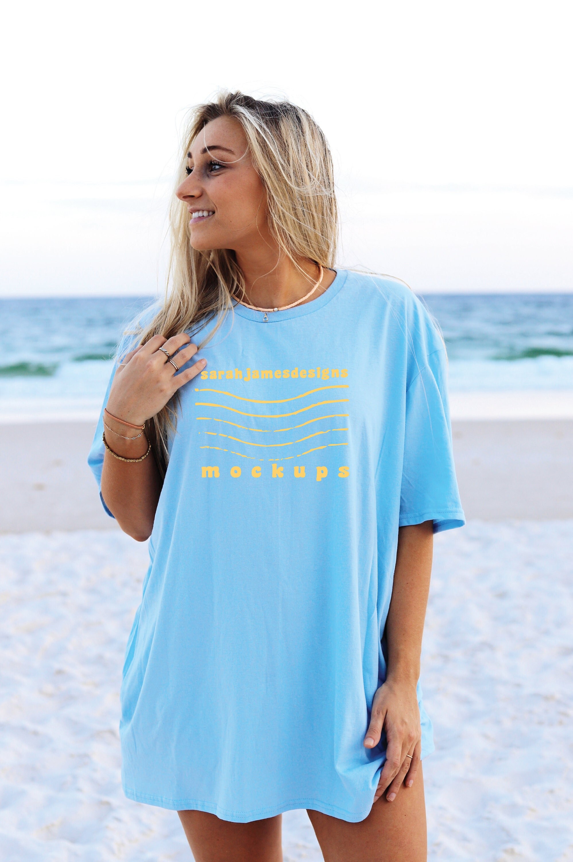 Girls light blue hot sale shirt