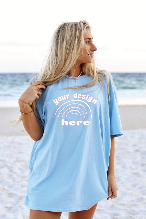 cute light blue shirt