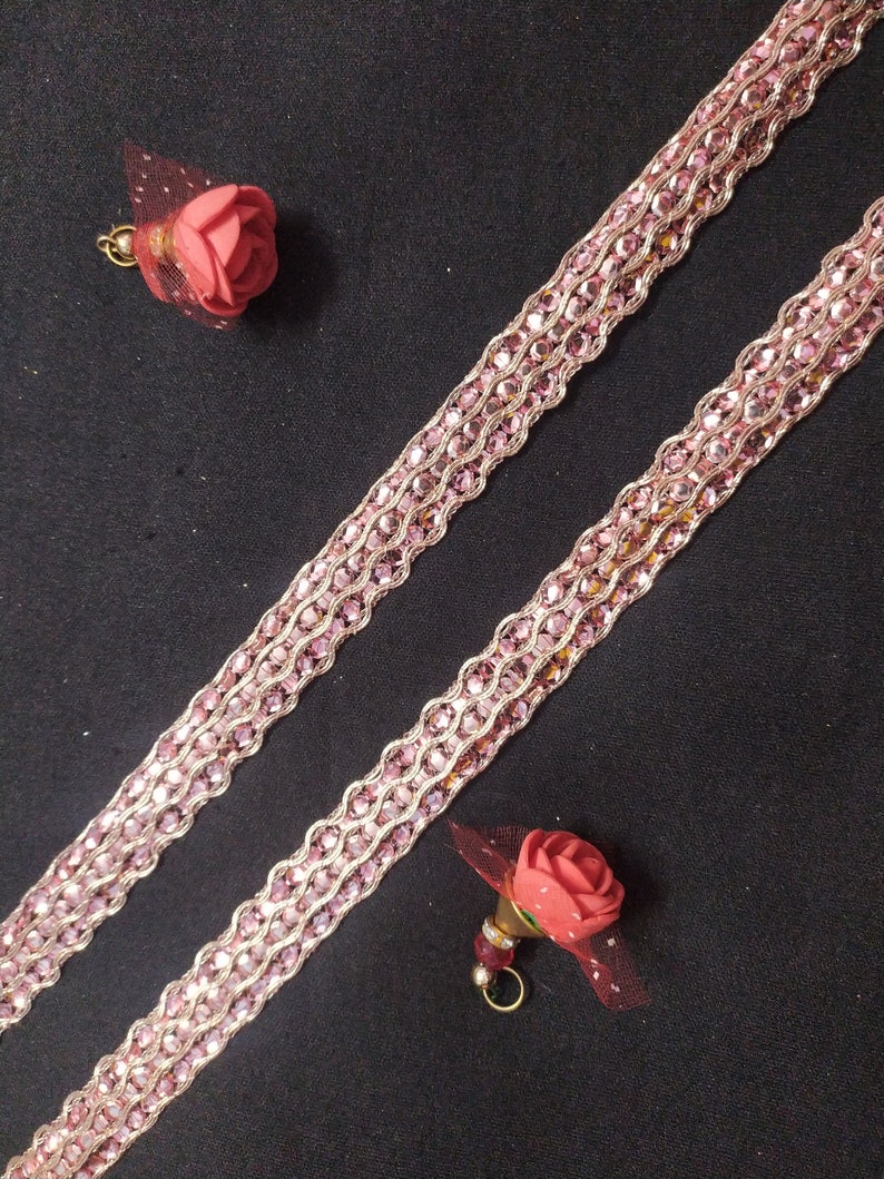 rose gold ribbon laces