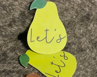 Let’s Pair funny sticker