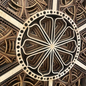 Limited Edition Laser-Cut Wooden Wall Art (1 of 20)