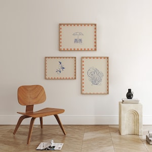 Summer Shell Print, Bathroom Print, Blue Seashells Print, Coastal Wall ...