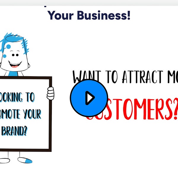 30 Second Whiteboard Animated Video, Local Business,Voiceover,Soundtrack