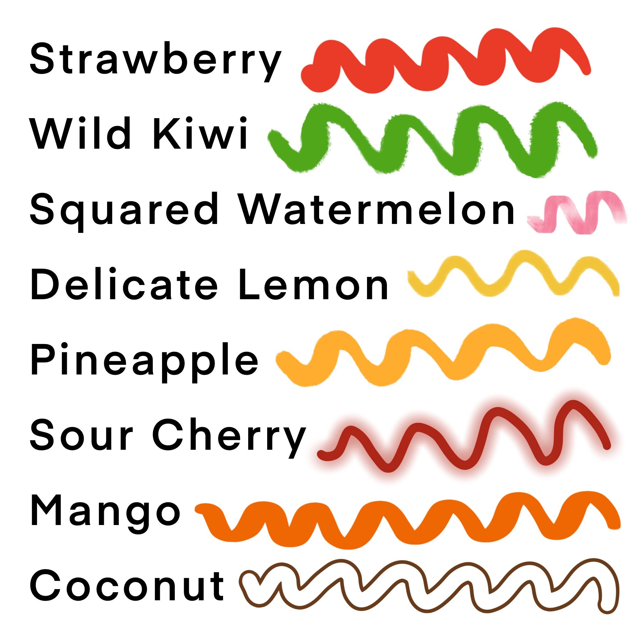 Fruity Procreate Brush Set // Fruit Theme // 8 Pack // FREEBIE PALETTE ...
