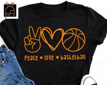 Free Free 56 Peace Love And Basketball Svg SVG PNG EPS DXF File