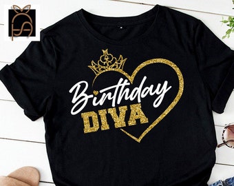 Download Birthday Diva Svg Etsy